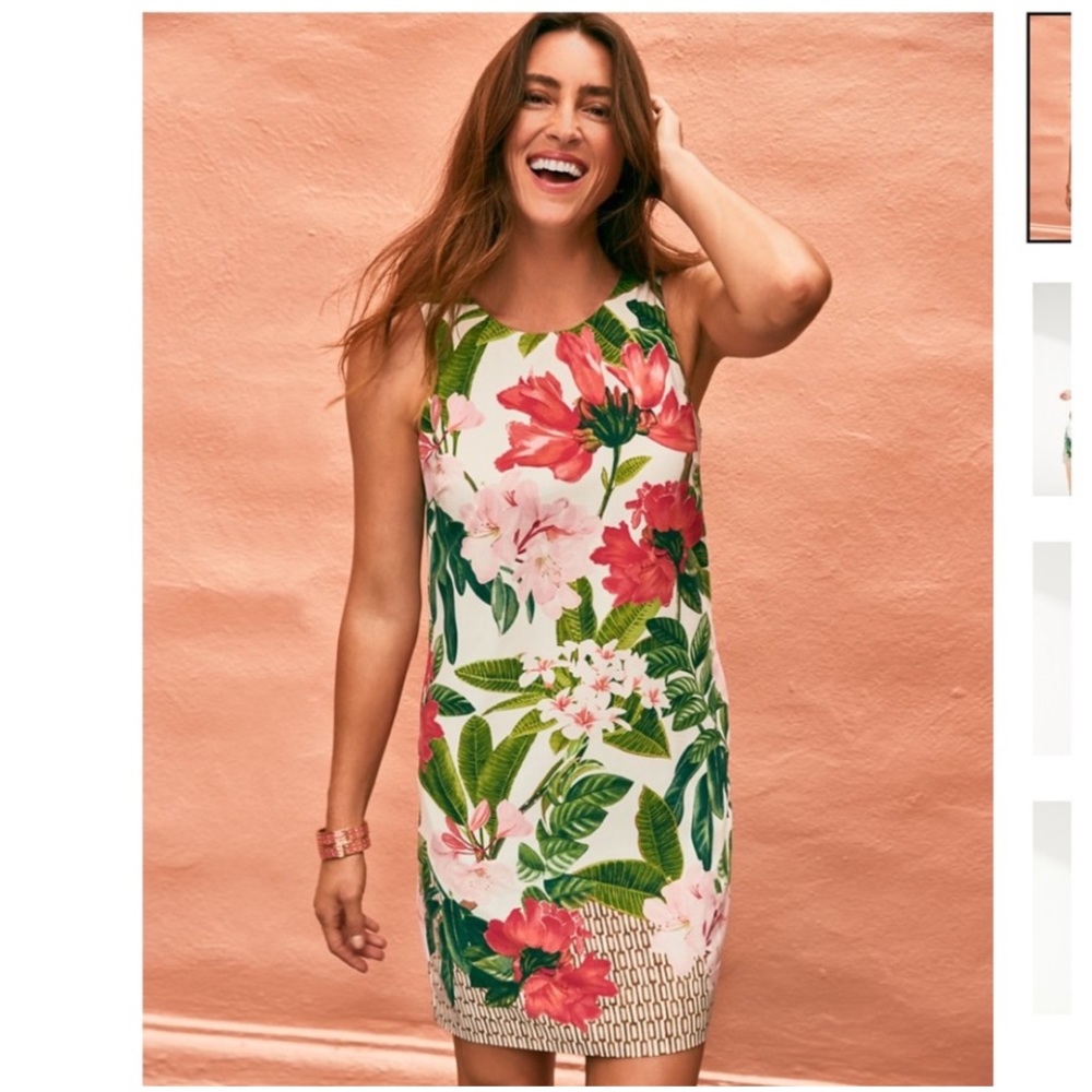 TOMMY BAHAMA
Faraway Blooms Silk Shift
Dress